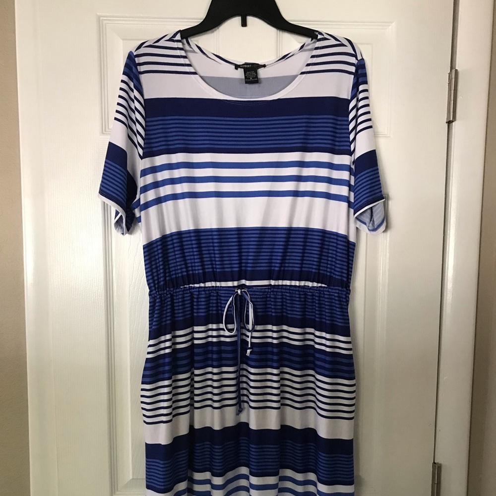 Robert Louis Striped dress Size XL
